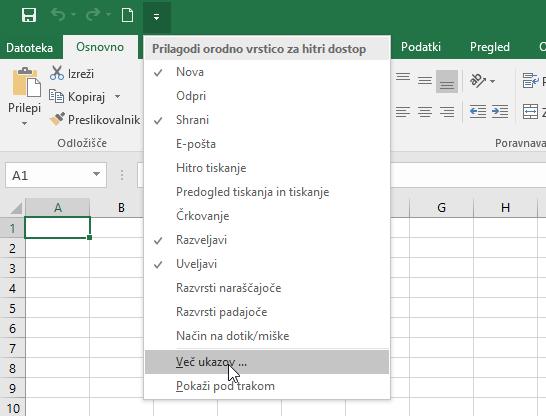 Programiranje v urejevalniku Microsoft Visual Basic je lahko kar zapleteno, zato raje uporabljamo osnovno ustvarjanje in snemanje makrov v Excelu.
