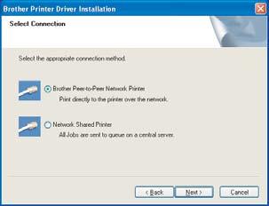 KORAK 2 Namestitev gonilnika za tiskalnik Windows 5 Vključite glavno stikalo tiskalnika. 9 Izberite tiskalnik in kliknite Next.