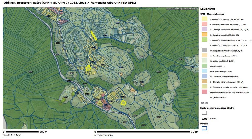 14 Zorko, Š. 2017. Analiza trga stavbnih zemljišč in komunalni prispevek v občini Grosuplje.