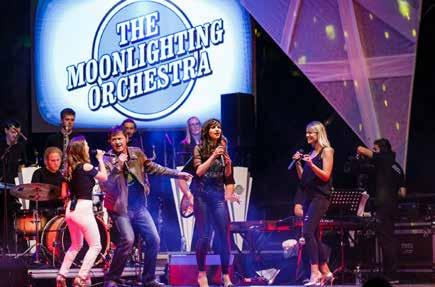 NE zamudite Koncert ob odprtju 4 35. Poletnih kulturnih prireditev The Moonlighting Orchestra Četrtek, 27. junij 2019, ob 20.
