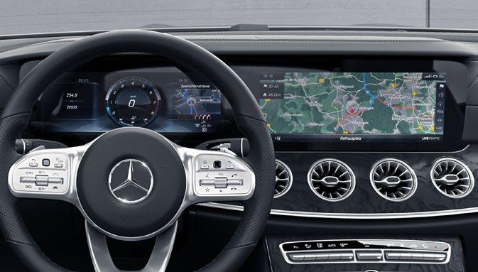 Sistem COMAND Online S sistemom COMAND Online, ki je brezhibno v kokpit integrirana navigacija v Mercedesovem slogu, pridete na cilj hitreje in obenem