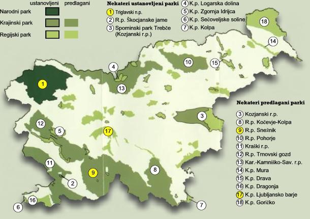 Naravna dediščina V Podravju je kar nekaj zavarovanih območij, čeprav še vedno pod slovenskim povprečjem.