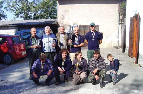USPEHI RIBIŠKE DRUŽINE RENČE S pokalno tekmo na jezeru Vogršček se je 14. oktobra zaključila Primorska liga v lovljenju rib s plovcem.