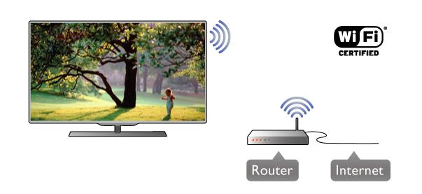 Ta priklju"ek za anteno uporabljajte za vhodne signale DVB-T in DVB-C. 2.2 Napajalni kabel Napajalni kabel priklju"ite v napajalno vti"nico televizorja.