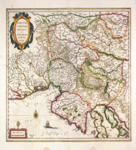 Fridl, J,; Šolar, R. Vpliv razvoja kartografskih tehnik na podobe zemljevidov slovenskega ozemlja od 16. do 19. stoletja Slika 1: Mercator, Gerhard: Karstia, Carniola, Histria et Windorum Marchia.