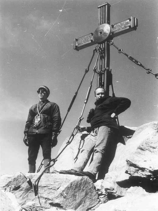 Ljubo Struna in Uka Sernec, 1961; desna