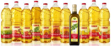 Jedilna rafinirana olja: sončnično olje, olje za cvrtje (sončnično olje z dodanim antioksidantom), olje oljne ogrščice, rastlinsko olje (sončnično olje, olje oljne ogrščice in sojino olje), sojino