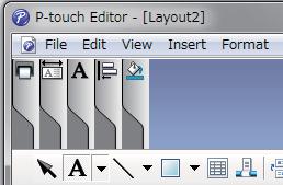 Uporaba programa P-touch Editor Za urejanje barve besedila izberite [Sets Text Colour for Seleted Text] (Nastavi barvo izbranega besedila).
