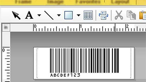 Tiskanje nalepk s funkcijo P-touch Template Napredno tiskanje predloge 5 Prenesite predlogo in preberite črtno kodo, da natisnete dvojnik ali prebrane podatke vstavite v drugačno predlogo.