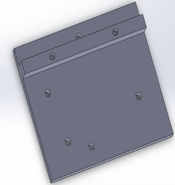 Sestavni elementi: Naležna plošča in podporni profil Slika 4.