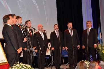 «mladinski pevski zbor Osnovne šole Primoža Trubarja Trio Glasbene šole Ribnica V zahvalo za njegovo delo in prizadevanje za ohranitev njegovega pomena za vse Slovence je Evropska skupnost