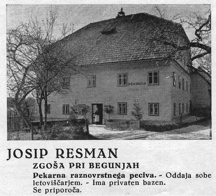Pekarna Josip Resman, ok.