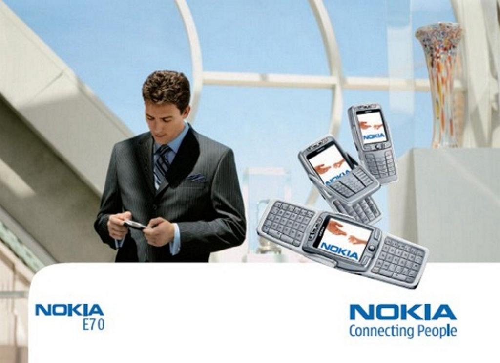 Nokia E70 - Priročnik za