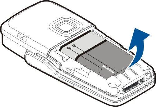 Več informacij lahko dobite pri ponudniku storitev. Oznaka modela: Nokia E70-1 V nadaljevanju Nokia E70. Vstavljanje kartice SIM in baterije Vse kartice SIM hranite izven dosega majhnih otrok.