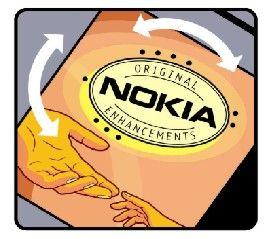 Uporabljajte samo baterije in polnilnike, ki jih je za uporabo s to napravo odobrila družba Nokia. Ko polnilnika ne uporabljate, ga iztaknite iz električne vtičnice in naprave.