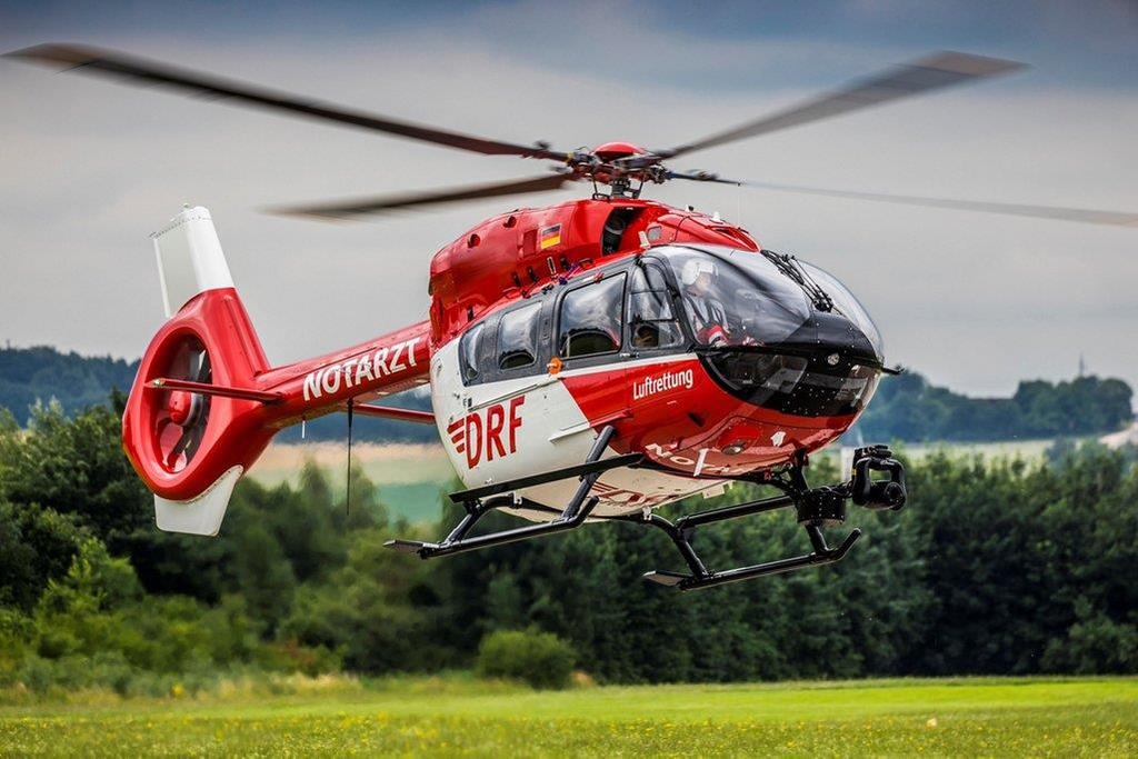 Dobre prakse HNMP v drugih evropskih državah V nemškem sistemu HNMP je trenutno najpogosteje uporabljen Eurocopter EC-135.