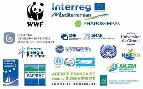 PHAROS4MPAS Modra rast in ohranjanje morja: Zaščita sredozemskih morskih zavarovanih območij z namenom doseganja dobrega okoljskega stanja morja PHAROS4MPAs v številkah 8 partnerjev: WWF France,