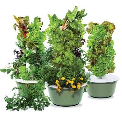 Modularni vertikalni sistem za gojenje Urbio: Modularni vertikalni sistem za gojenje rastlin Urbio v domu ponuja magnetne plošče,
