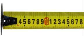 plošč, obojestransko merilo, 30mm kompaktni široki merilni trak) (DO