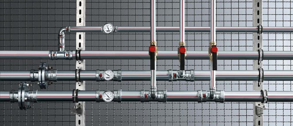 Področja uporabe Sistem spajanja s hladnim stiskanjem Prestabo predstavlja gospodarno alternativo za vse instalacije ogrevanja, zaprte hladilne krogotoke in pnevmatske sisteme.