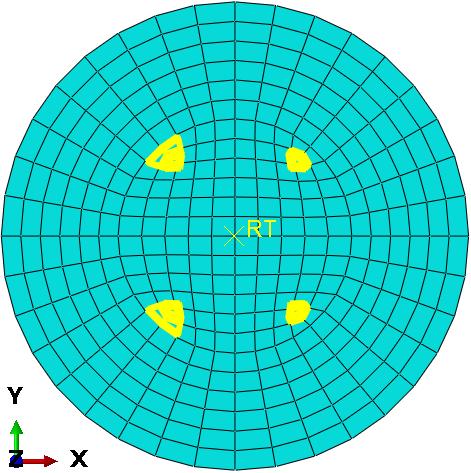 Maksimalni notranji kot je velikosti α maks = 136,80 in minimalni notranji kot α min = 42,90, Slika 3.17 (b). Vsi ostali geometrijski kriteriji so izpolnjeni.