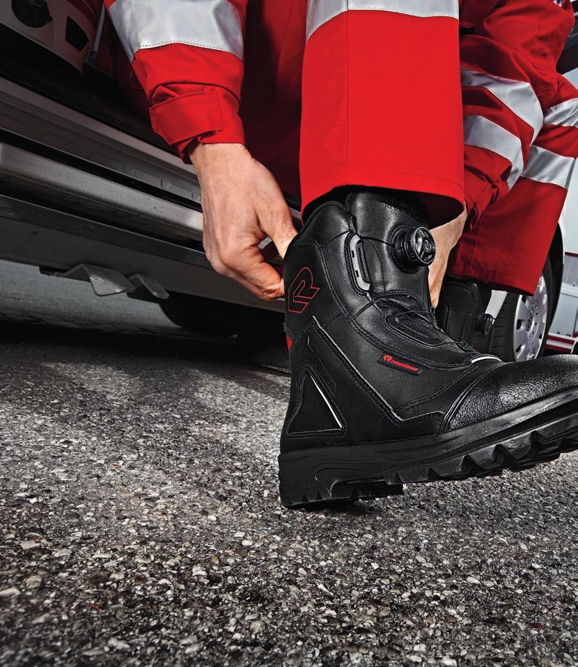 Rosenbauer Delovni škornji Funkcije Boot Height C Ankle Protection Toe Protection Flex Zone Anti-Slip