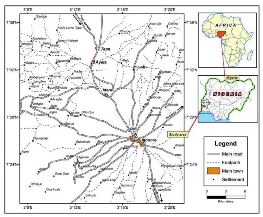 133 Figure 1: Location map of the study area. Figure 2: Geological map of the study area (modified after Weerawarnakula, 1986).
