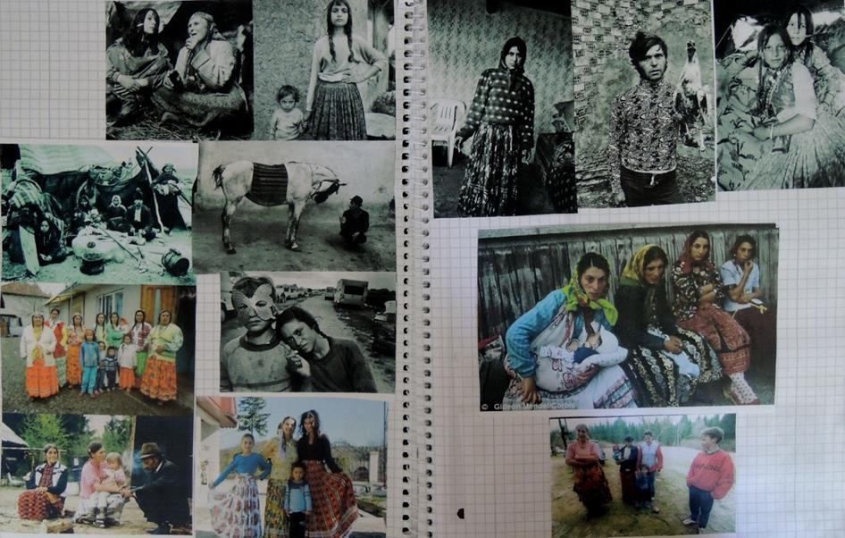 3.2 Navdih za kolekcijo Lanvina in njen razvoj Snov za kolekcijo sem črpala iz življenja Romov, etične skupine, ki izhaja z območja Pandžaba.