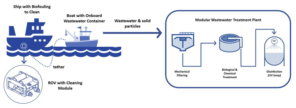Il progetto/projekt il trattamento dei rifiuti pericolosi prodotti nella pulizia dell incrostazione biologica sullo scafo delle navi, anche sviluppando due tecnologie verdi pilota innovative (ITV).