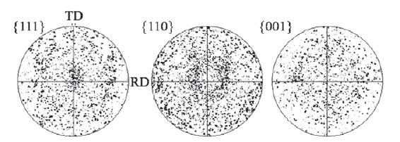 V primeru, ko je pločevina izpostavljena valjanju, se določijo osi enostavnega koordinatnega sistema kot vzdolžna (RD) in prečna (TD) smer glede na smer valjanja [12].