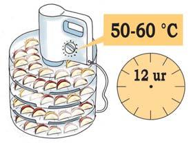 Koliko časa in pri kateri temperaturi sušimo določeno živilo,