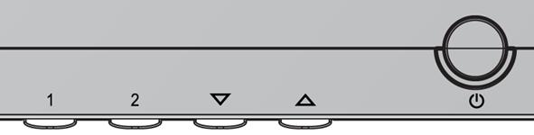 Glavni Meni z OSD kontrolami Sprednja nadzorna plošča podrobno prikazana spodaj Prikazuje krmilni zaslon za osvetljen kontrolnik. Drsi preko možnosti menija in prilagodi prikazani kontrolnik.