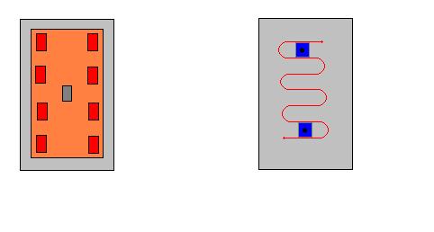 Measurement system: a) Control system b) hermal torso mankn 3.1 oplotn model trupa oplotn model trupa je sestavljen z 18 segmentov. Šestnajst segmentov sestavljata jedro n koža (plašč valja).