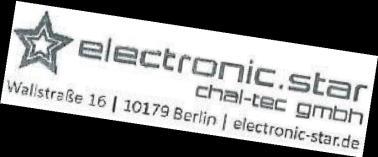 Chal-Tec GmbH Wallstr.16 10179 Berlin Deutschland www.chal-tec.com www.electronic-star.