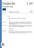 Uradni list C 149 Evropske unije Letnik 62 Slovenska izdaja Informacije in objave 30. april 2019 Vsebina IV Informacije INFORMACIJE INSTITUCIJ, ORGANO