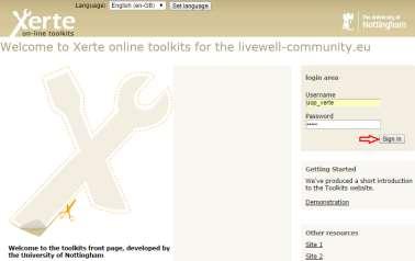 10 Poglavje B Uporaba orodja Xerte v LiveWell platformi za posodabljanje učnih in informativnih vsebin 6.