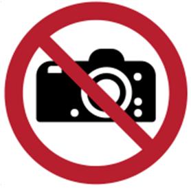 Fotografiranje prepovedano