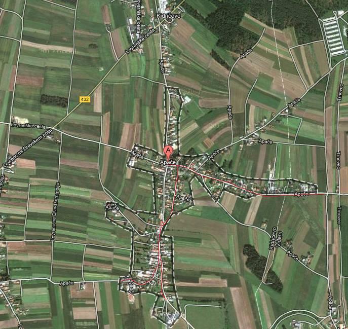 Slika 5: Grafični prikaz lokacije investicije Vir: https://maps.google.