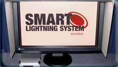 inštitut in akademija za multimedije Svetlobna kabina je del sistema Smart Lightning System.