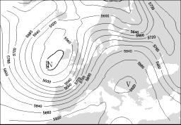 Mean sea level pressure on July, 16 th 27 at 12 GMT Slika 11.