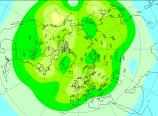 Meteorological Service of Canada Na moč UV sončnega sevanja pri tleh vpliva tudi debelina zaščitne ozonske plasti, zato smo povzeli