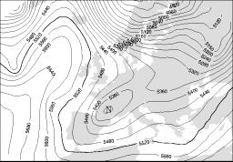 Mean sea level pressure on January, 6 th 29 at 12 GMT Slika 5.