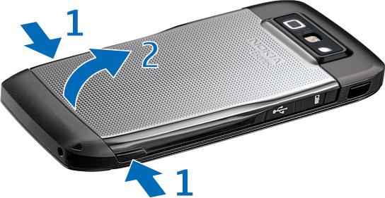 Nastavitev naprave Nastavite napravo Nokia E71 po teh navodilih.