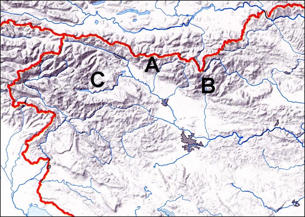 8 M072-501-2-2 E1 SLOVENIJA 11. Zemljepisnim imenom pripišite tisto regijo Alp, v katero spada: Jezersko: Ljubelj: Kanin: Velika planina: Logarska dolina: Pokljuka: 12.
