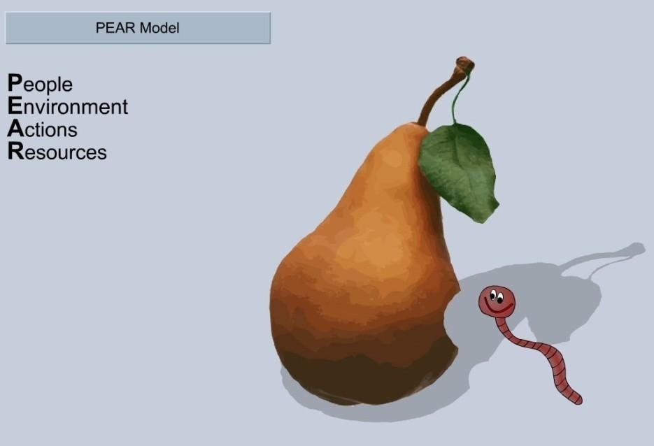 The PEAR Model PEAR is easy to remember It works
