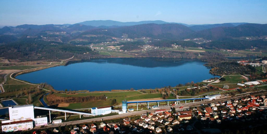 VELENJE, DAS ŠALEK-TAL, SLOWENIEN Die Bergbauindustrie hat im Šalek-Tal eine mehr als 137-jährige Tradition des Kohleabbaus.