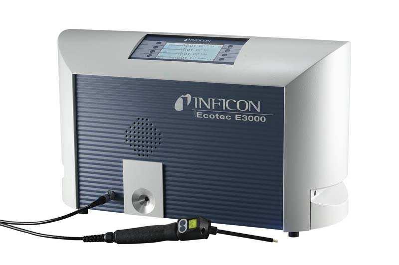 Slika 3.10: Ecotec E3000 Instrument nam omogoča odkriti mesto in količino puščanja hladiva.