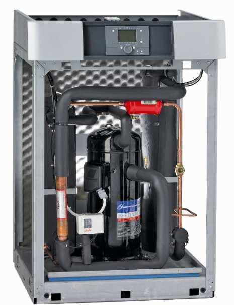 Krmilna enota Kondenzator Kompresor Uparjalnik Regenerativno toplotni prenosnik Ekspanzijski ventil Ohišje toplotne črpalke Slika 4.
