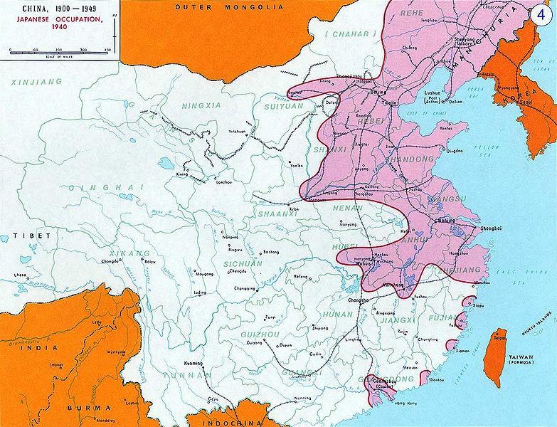 Napad na Kitajske na Mandžurijo Leta 1931 je Japonska izvedla invazijo na Mandžurijo( Druga Kitajsko-Japonska vojna) Kitajski so