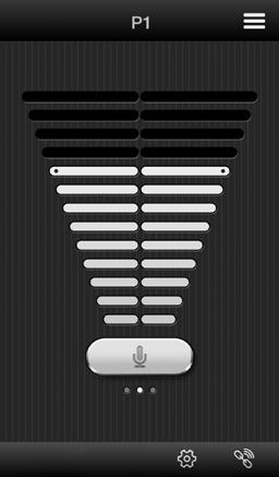 Funkcije aplikacije ReSound Control 3 1 1. Prilagajajte glasnost ali izklopite zvok na svojih brezžičnih slušnih aparatih. Prilagajajte glasnost ali izklopite zvok na svojih brezžičnih dodatkih. 2.